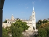 Blick vom Balkon